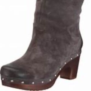 Ugg the Lynnea leather convertible studded ankle boots